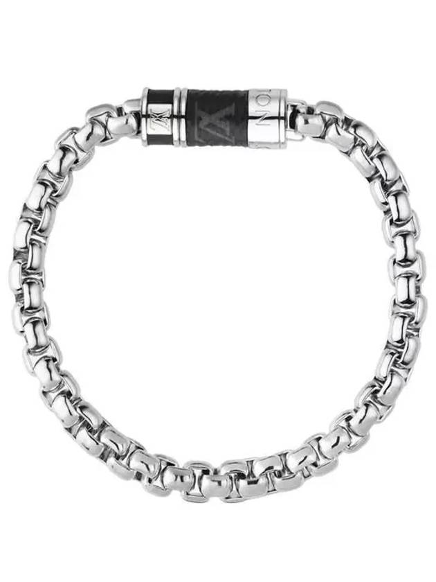 Monogram Logo Chain Bracelet Silver - LOUIS VUITTON - BALAAN 2