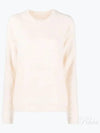 Back Stitch Crew Neck Knit Top Cream - MAISON MARGIELA - BALAAN 2