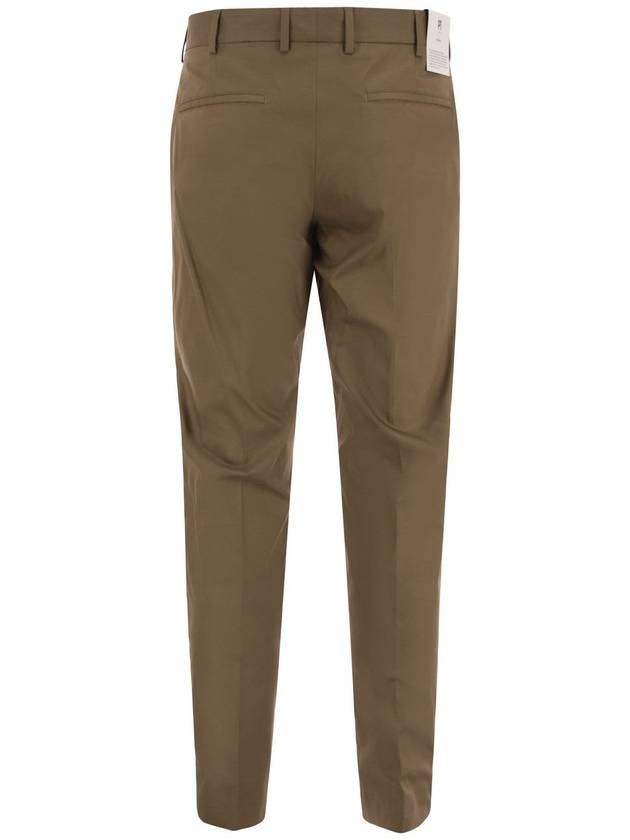 Stretch trousers in technical fabric - PT TORINO - BALAAN 2