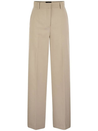 ANGOLA - Stretch wool wide trousers - WEEKEND MAX MARA - BALAAN 1