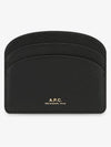 Demi Lune Card Holder Black - A.P.C. - BALAAN 3