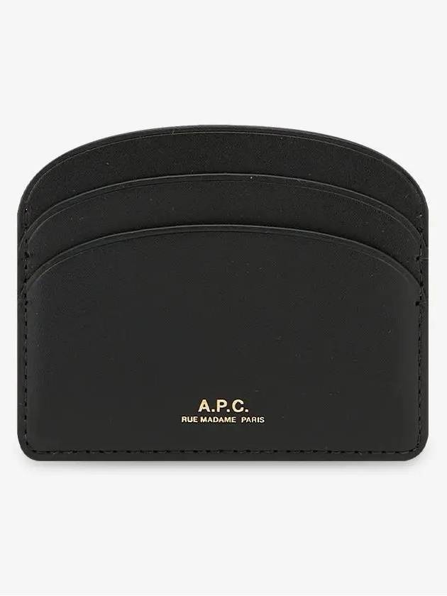 Demi Lune Card Holder Black - A.P.C. - BALAAN 4