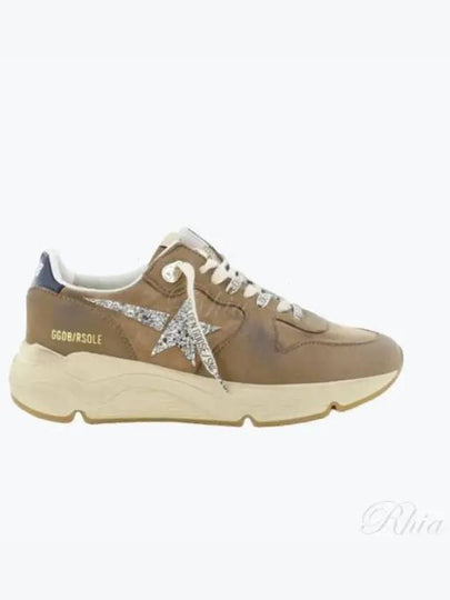 Running Glitter Star Low Top Sneakers Beige - GOLDEN GOOSE - BALAAN 2