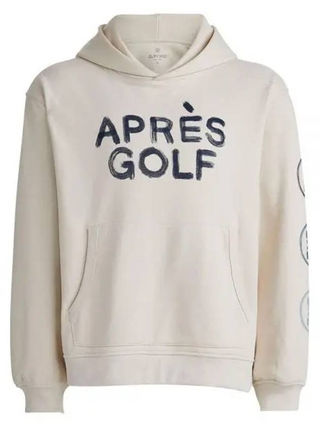 Après Golf Unisex Oversized French Terry Hoodie Beige - G/FORE - BALAAN 2