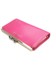 Serpenti pink lizard pattern medium wallet - BVLGARI - BALAAN 3