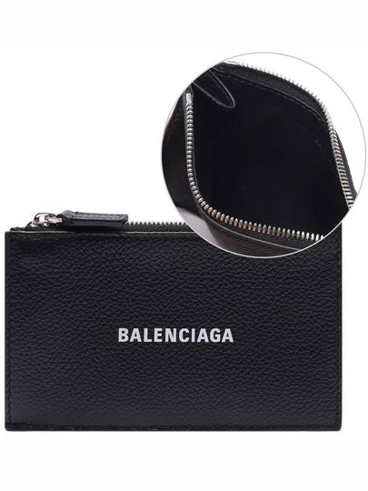 Logo Print Cash Card Wallet Black - BALENCIAGA - BALAAN 2