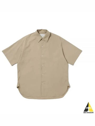 24 SORONO OVERSIZED SHORT SLEEVE SHIRT SAND 883 - STUDIO NICHOLSON - BALAAN 1