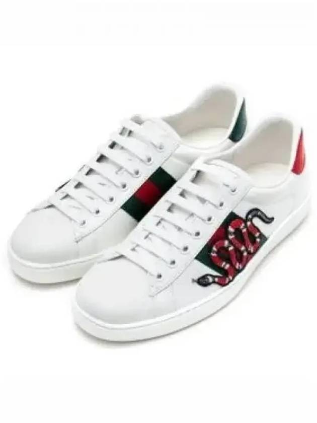 Ace Snake Low Top Sneakers White - GUCCI - BALAAN 2