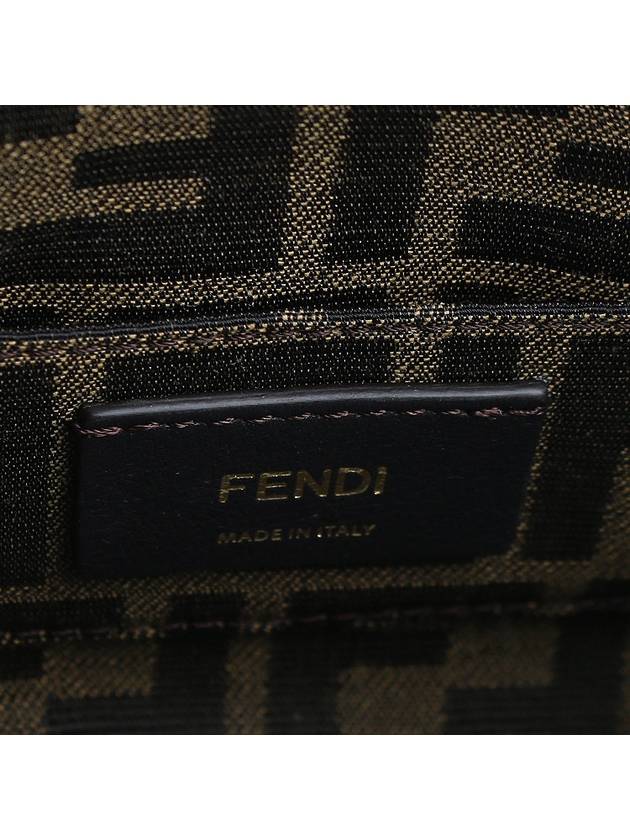 By The Way Small Leather Tote Bag Green - FENDI - BALAAN 10