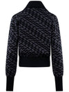 Women's Kerla Knit Zip-Up Knit Top Black - J.LINDEBERG - BALAAN 4