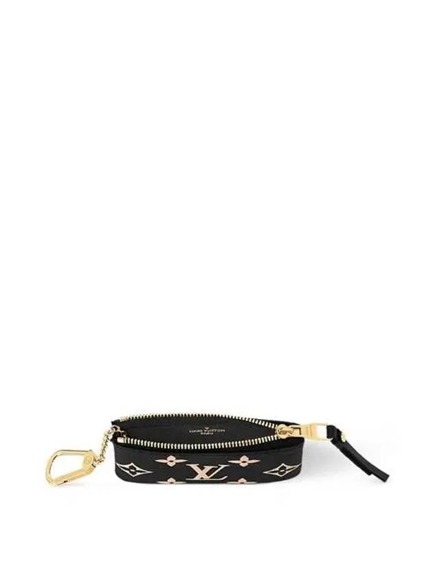 Monogram Empreinte Key Pouch Black - LOUIS VUITTON - BALAAN 5