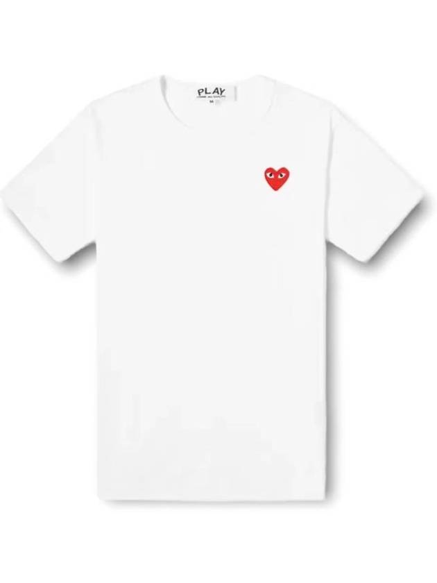 Logo Wappen Short Sleeve T-Shirt P1 T107 2 White - COMME DES GARCONS - BALAAN 2