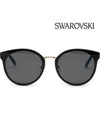 Sunglasses SK296K 01A Asian fit black - SWAROVSKI - BALAAN 3