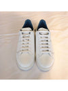 Men's V Logo Blue Backnet Low Top Sneakers White - VALENTINO - BALAAN 4