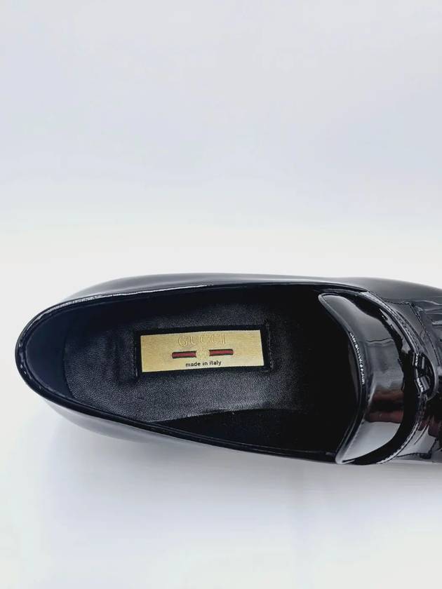 Tassel Leather Loafers Black - GUCCI - BALAAN 9