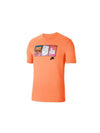 NSW Sportswear Applique Short Sleeve T-Shirt Orange - NIKE - BALAAN 1