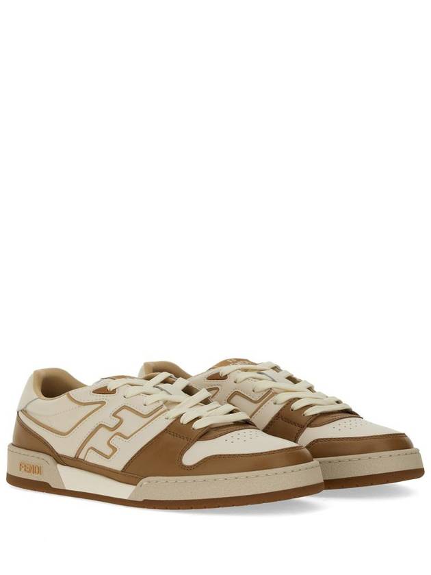 Match Low Top Sneakers Brown - FENDI - BALAAN 4