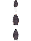 Women's Astrid ASTRID Parka Steel Gray - NOBIS - BALAAN.