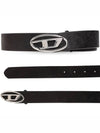 1DR Logo Buckle Belt Black - DIESEL - BALAAN 2