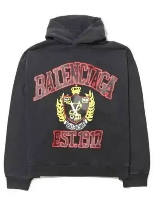 DIY COLLEGE Medium Fit Hoodie - BALENCIAGA - BALAAN 2