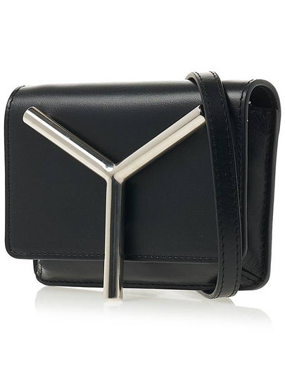 Y Project Y logo mini cross bag WBAG16S24 BLACK SILVER - Y/PROJECT - BALAAN 2