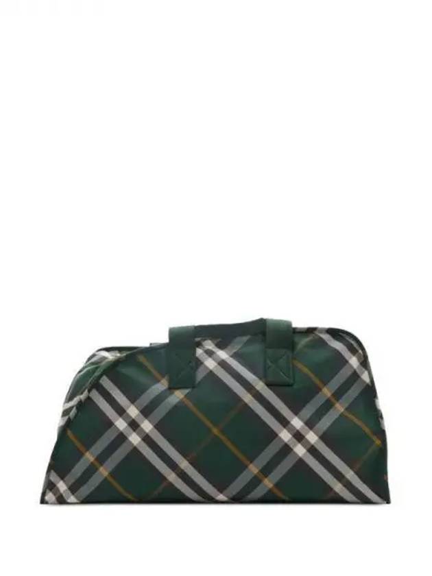 Shield Check Large Duffel Bag 270619 - BURBERRY - BALAAN 1