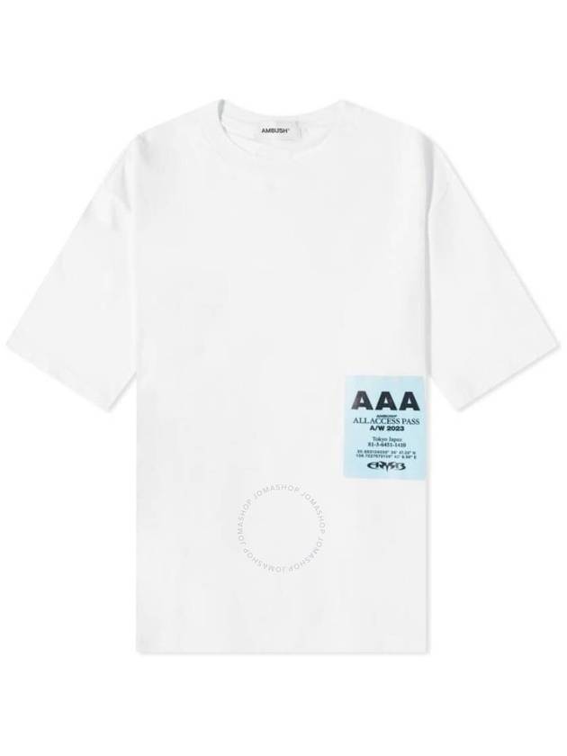 Pass Print Oversized T-Shirt BMAA085F23JER0010101 - AMBUSH - BALAAN 2