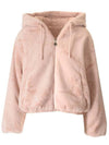 Women's Reversible Quilted Eaton Fur Jacket Rose - MOOSE KNUCKLES - BALAAN 1