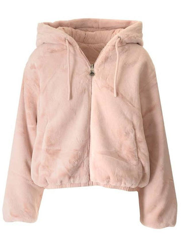 Women's Reversible Quilted Eaton Fur Jacket Rose - MOOSE KNUCKLES - BALAAN 1