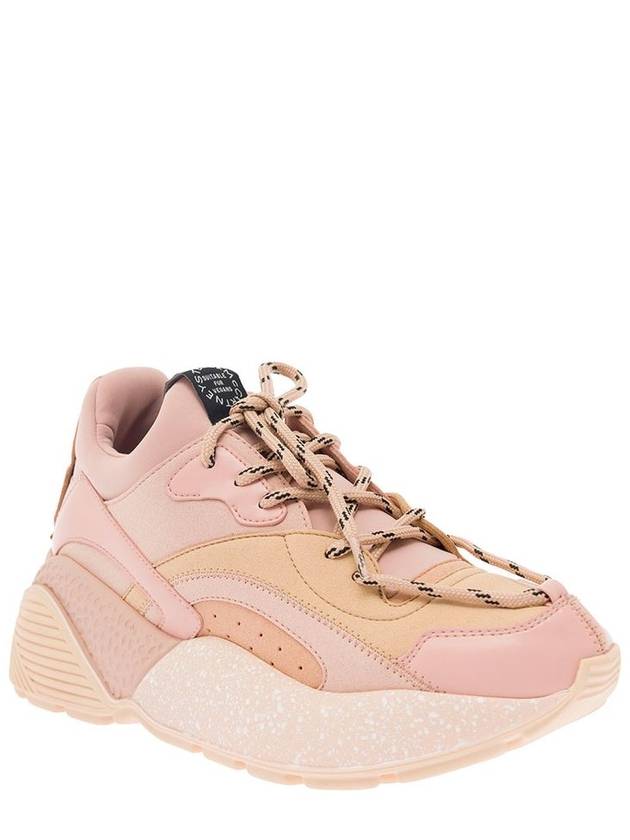 faux leather panel design sneakers 810243E00124 - STELLA MCCARTNEY - BALAAN 3