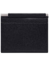 Men's TF Logo Clip Card Wallet Black - TOM FORD - BALAAN 5