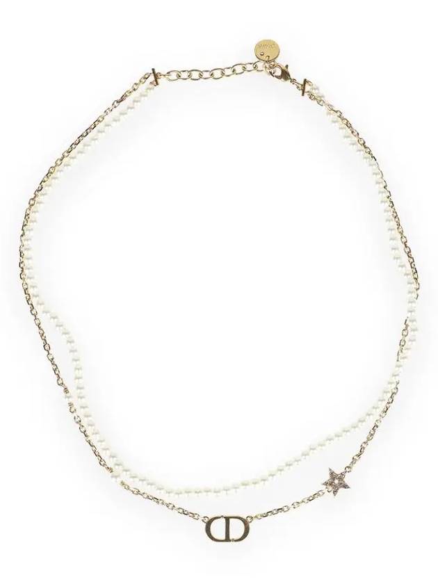 Petit CD Necklace Gold - DIOR - BALAAN 3