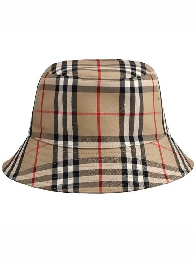 Vintage Check Technical Bucket Hat Beige - BURBERRY - BALAAN 5