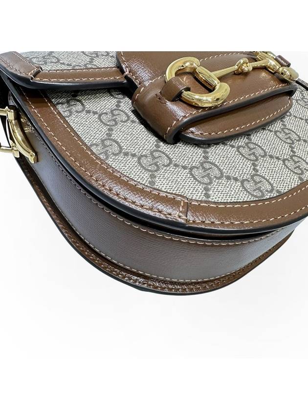 760191 Horsebit 1955 round mini shoulder bag - GUCCI - BALAAN 7