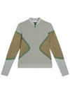 Diamond Seamless Mid Layer Long Sleeve T-Shirt Green White - J.LINDEBERG - BALAAN 2