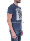 Men's Front Pocket 1964 Lion Printing Short Sleeve TShirt S71GD0518 S22427 470 - DSQUARED2 - BALAAN 9