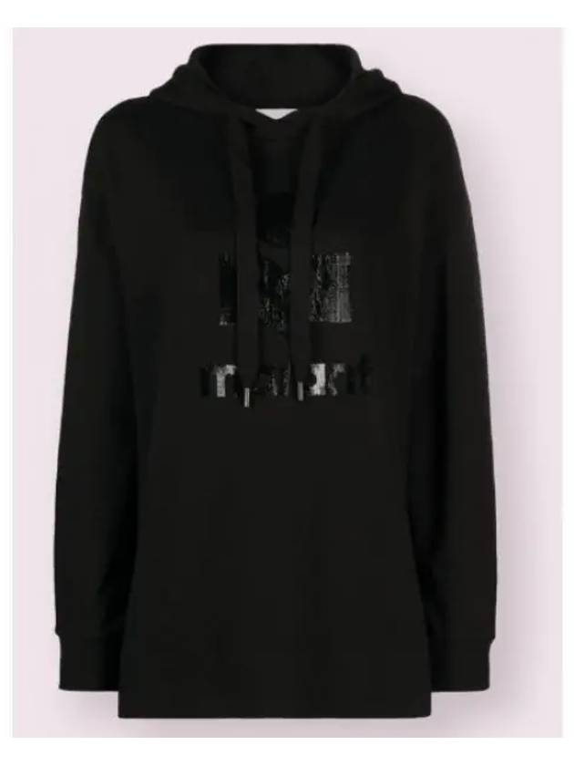 Marly Logo Hoodie Black - ISABEL MARANT - BALAAN 2