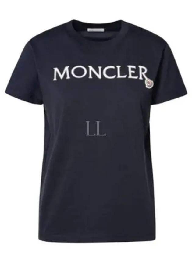 103666 Logo short sleeve t shirt 8C00006 829HP 778 - MONCLER - BALAAN 1