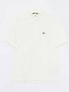 1020 Jersey Polo Shirt White - CP COMPANY - BALAAN 2