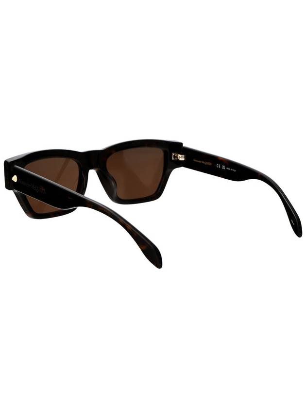 Sunglasses AM0409S 002 002 HAVANA HAVANA BROWN - ALEXANDER MCQUEEN - BALAAN 5