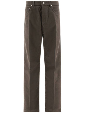 Geth straight-leg cotton trousers - RICK OWENS - BALAAN 1