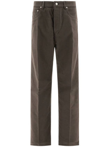 Geth straight-leg cotton trousers - RICK OWENS - BALAAN 1