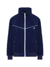 Corduroy Athletic Zip-up Jacket Royal Wash - CELINE - BALAAN 1