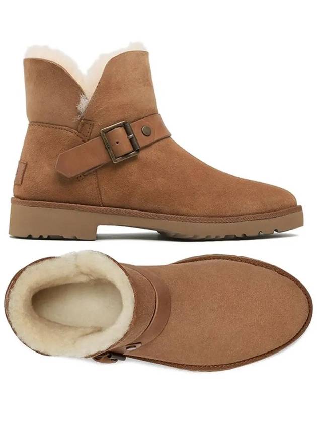 Romely Short Buckle Winter Boots Chestnut - UGG - BALAAN 2