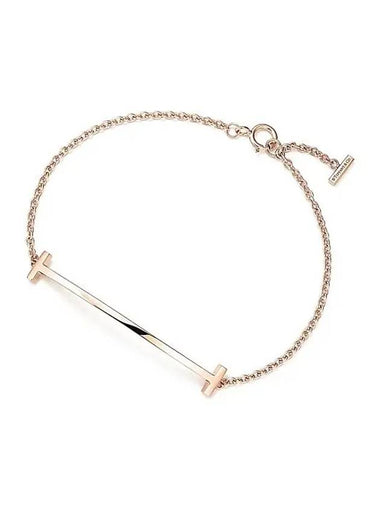 Tiffany T Smile Bracelet Rose Gold 36819553 - TIFFANY & CO. - BALAAN 1