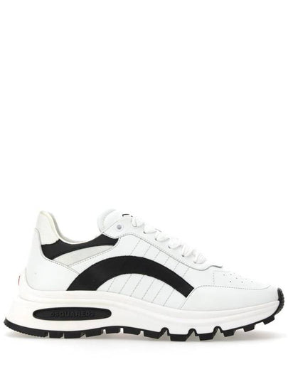 Run DS2 Low Top Sneakers White - DSQUARED2 - BALAAN 2