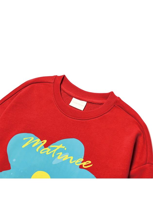 Doodle Camellia Sweat Shirts RED - LE SOLEIL MATINEE - BALAAN 4