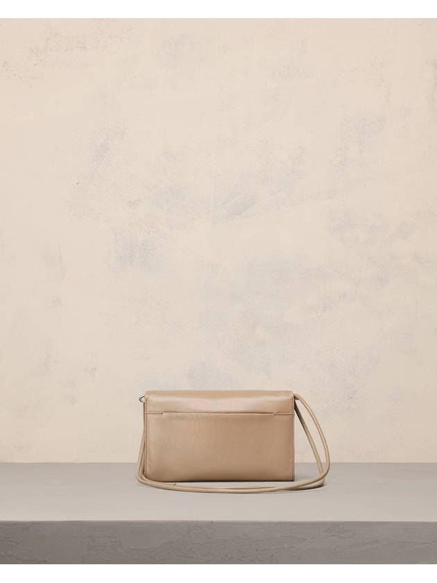 Do You Want Strap Long Wallet Beige - AMI - BALAAN 4