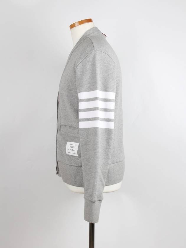 Diagonal armband loopback women s cardigan - THOM BROWNE - BALAAN 3