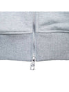 Back Logo  Zip-Up Hoodie Grey - WOOYOUNGMI - BALAAN 5